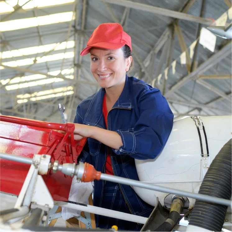 Imagem demonstrando uma profissão na área de aviação